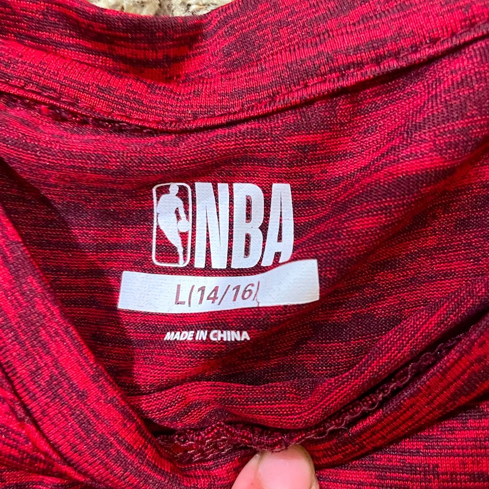 NBA kids tank top red